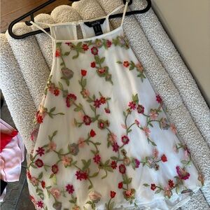 Floral Embroidered Top